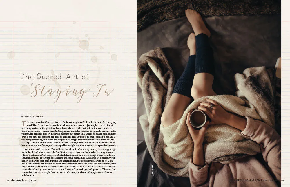 Stampington The Cozy Issue Volume 9 blad enkeltutgave – hygge
