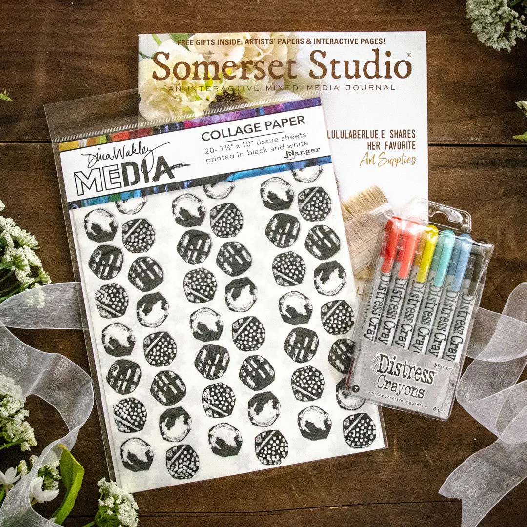 Stampington Somerset Studio Mixed-Media Bundle blad pakke vår 2022