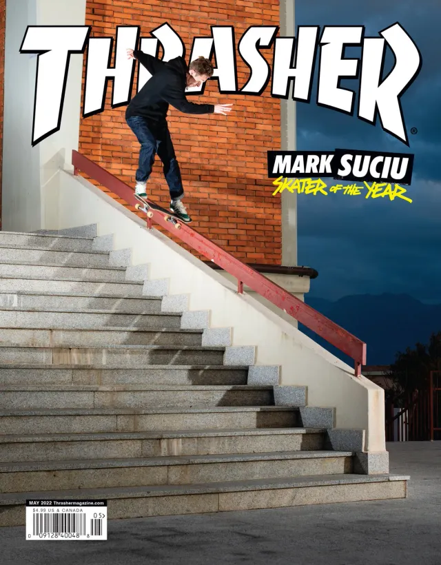 Thrasher Magazine mai 2022 blad SOTY 240 sider