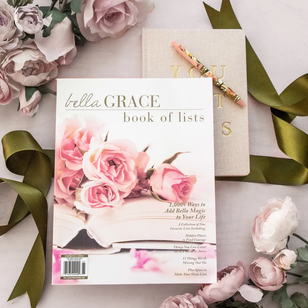 Stampington Bella Grace You Got This Book of Lists bundle journal penn
