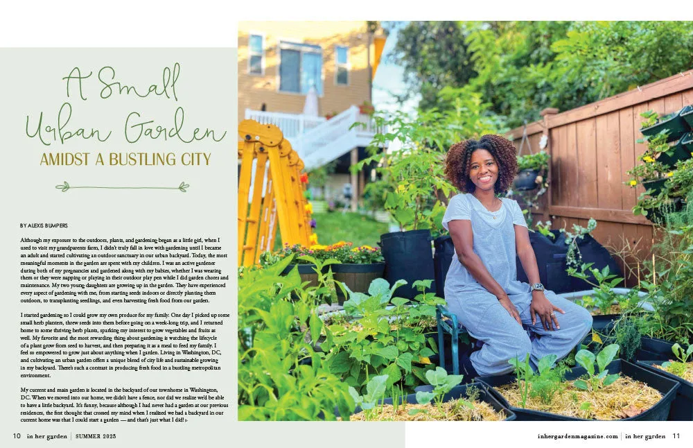 Stampington In Her Garden Summer 2025 blad pdf