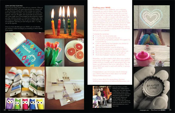 Stampington Where Women Create Business Summer 2013 blad
