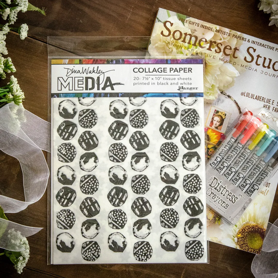 Stampington Somerset Studio Mixed-Media Bundle blad pakke vår 2022