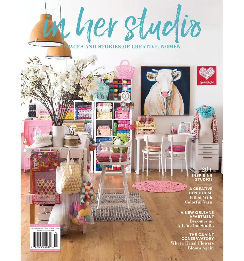 Stampington In Her Studio Summer 2020 blad digital 160 sider