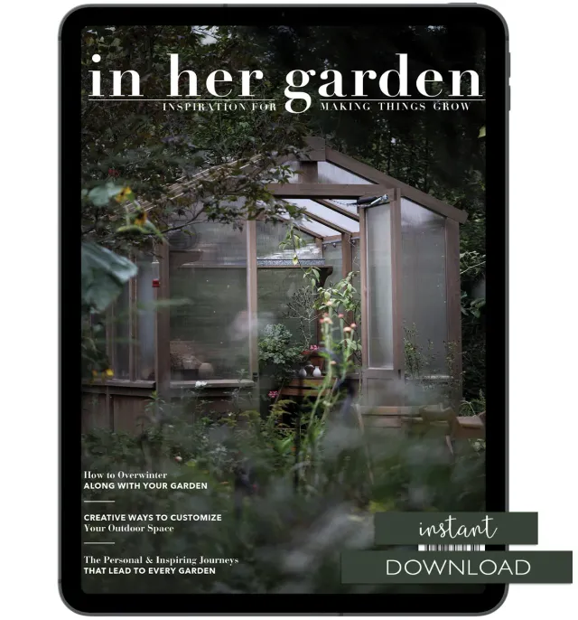 Stampington In Her Garden Winter 2026 nedlasting hage
