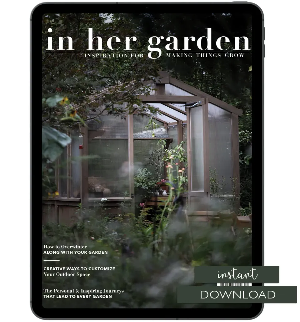 Stampington In Her Garden Winter 2026 nedlasting hage