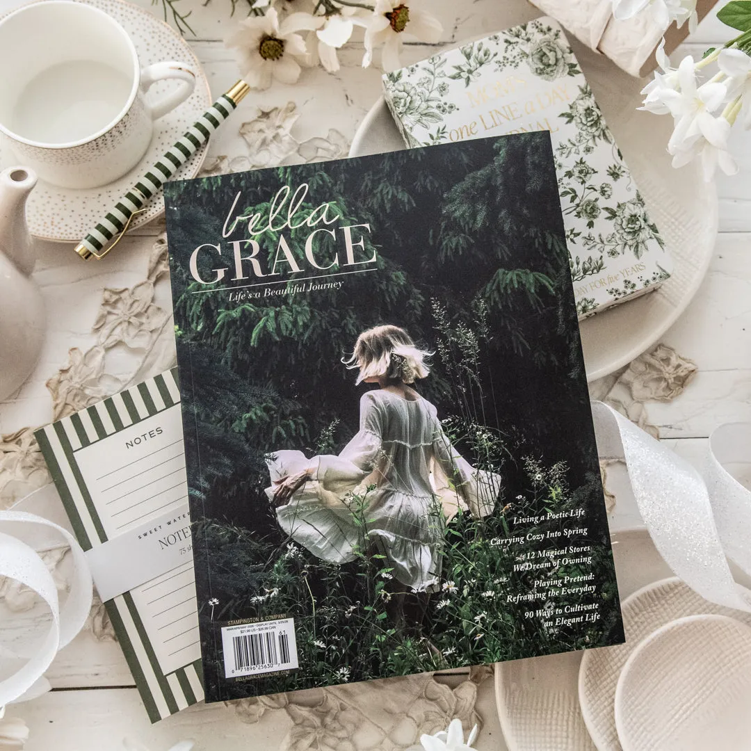 Stampington Bella Grace Morsdag gavesett blad penn journal