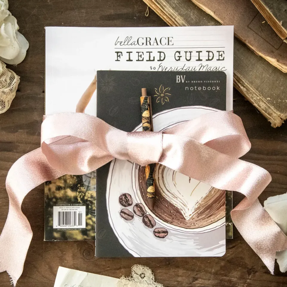 Stampington Field Guide blad nr 15 bundle med notatbok