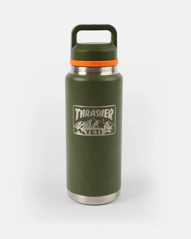 Thrasher Yeti Rambler vannflaske 36oz olive