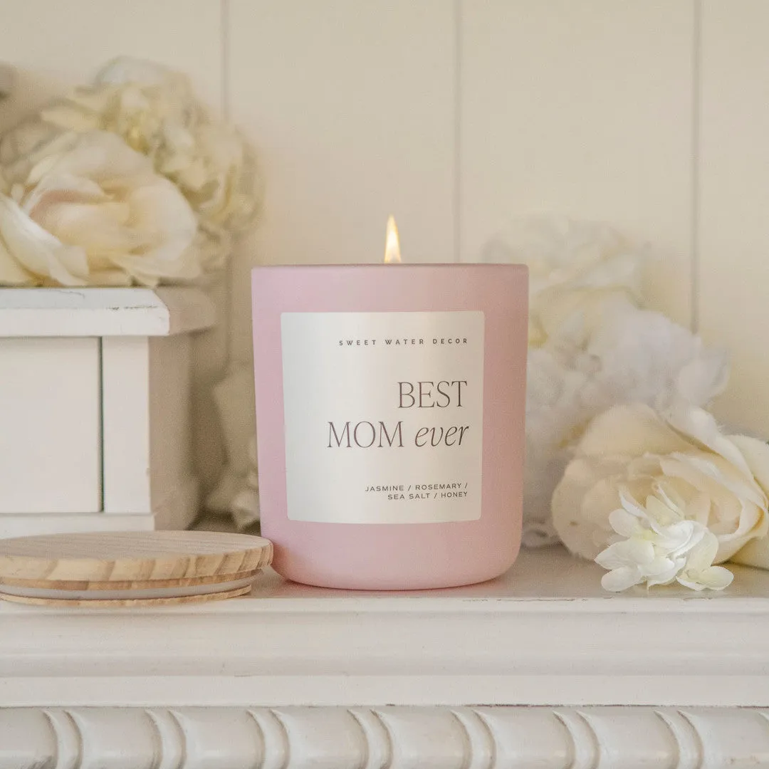 Sweet Water Decor Best Mom Ever duftlys 15 oz villblomst salt
