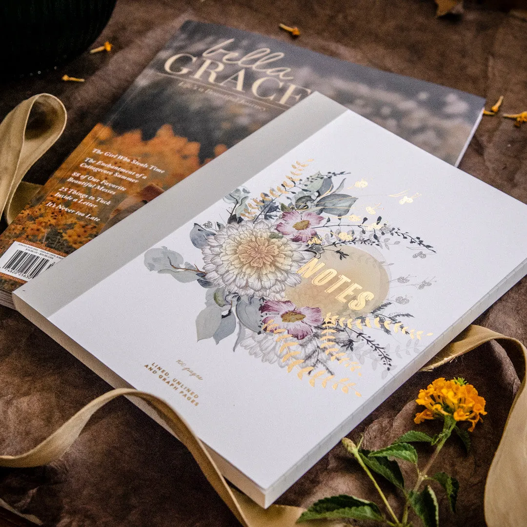 Stampington Bella Grace Sunrise Bundle blad + notatbok