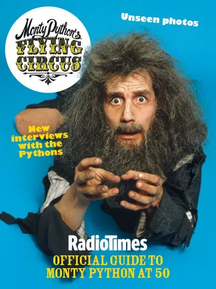 RadioTimes Monty Python at 50 blad 116 sider jubileumsutgave
