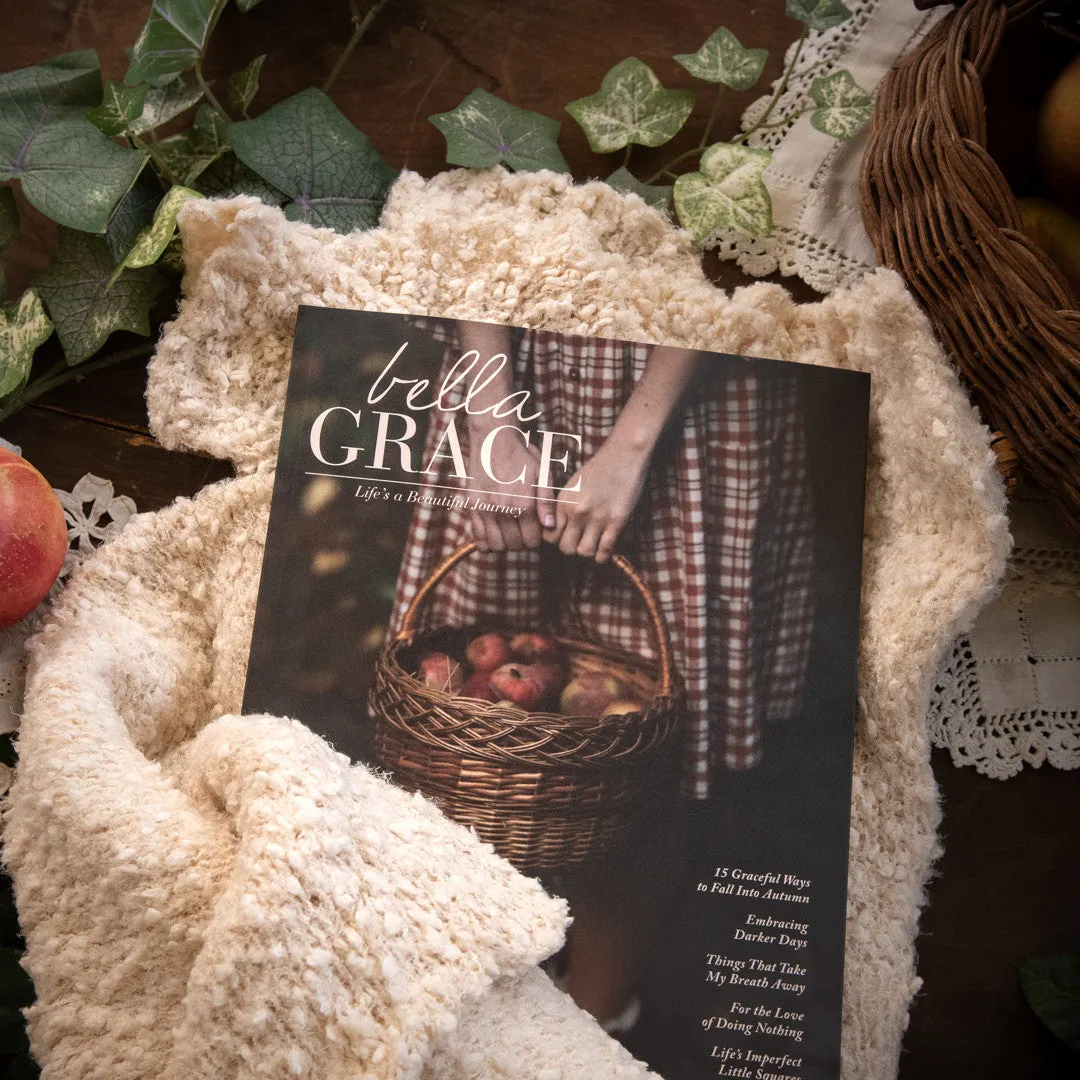 Stampington Bella Grace Conjuring Cozy Issue 41 pakke sjal