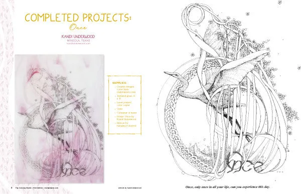 Stampington The Coloring Studio Premier fargeleggingsblad pdf