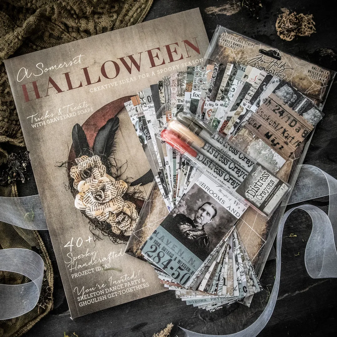 Somerset Halloween Vol. 2 collage-bundle med tilbehør