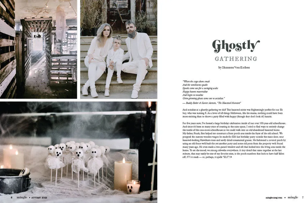 Stampington Mingle Autumn 2022 blad PDF-utgave høstfest