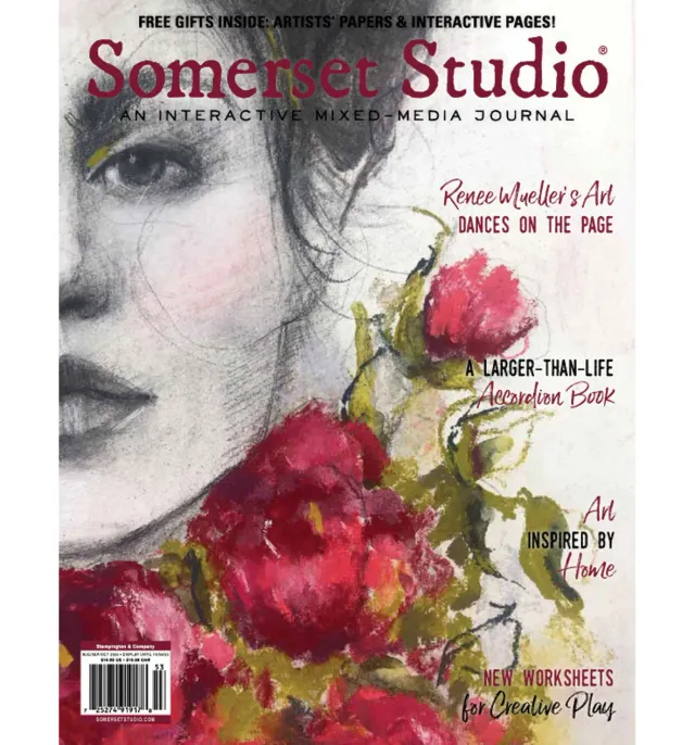 Stampington Somerset Studio Autumn 2020 blad digitalutgave