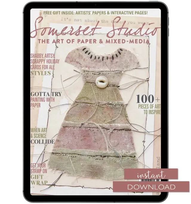 Stampington Somerset Studio Nov/Dec 2018 nedlasting mixed media