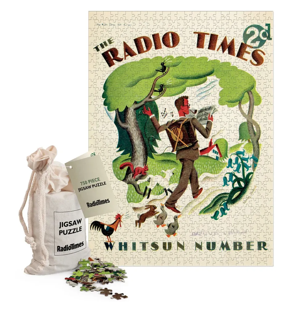 RadioTimes Whitsun 1934 puslespill 750 brikker