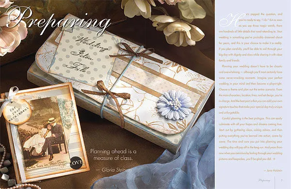 Stampington Somerset Wedding 2006 Volume 2 blad bryllupsideer