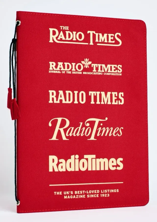 RadioTimes Fabric Cover stoffomslag rød
