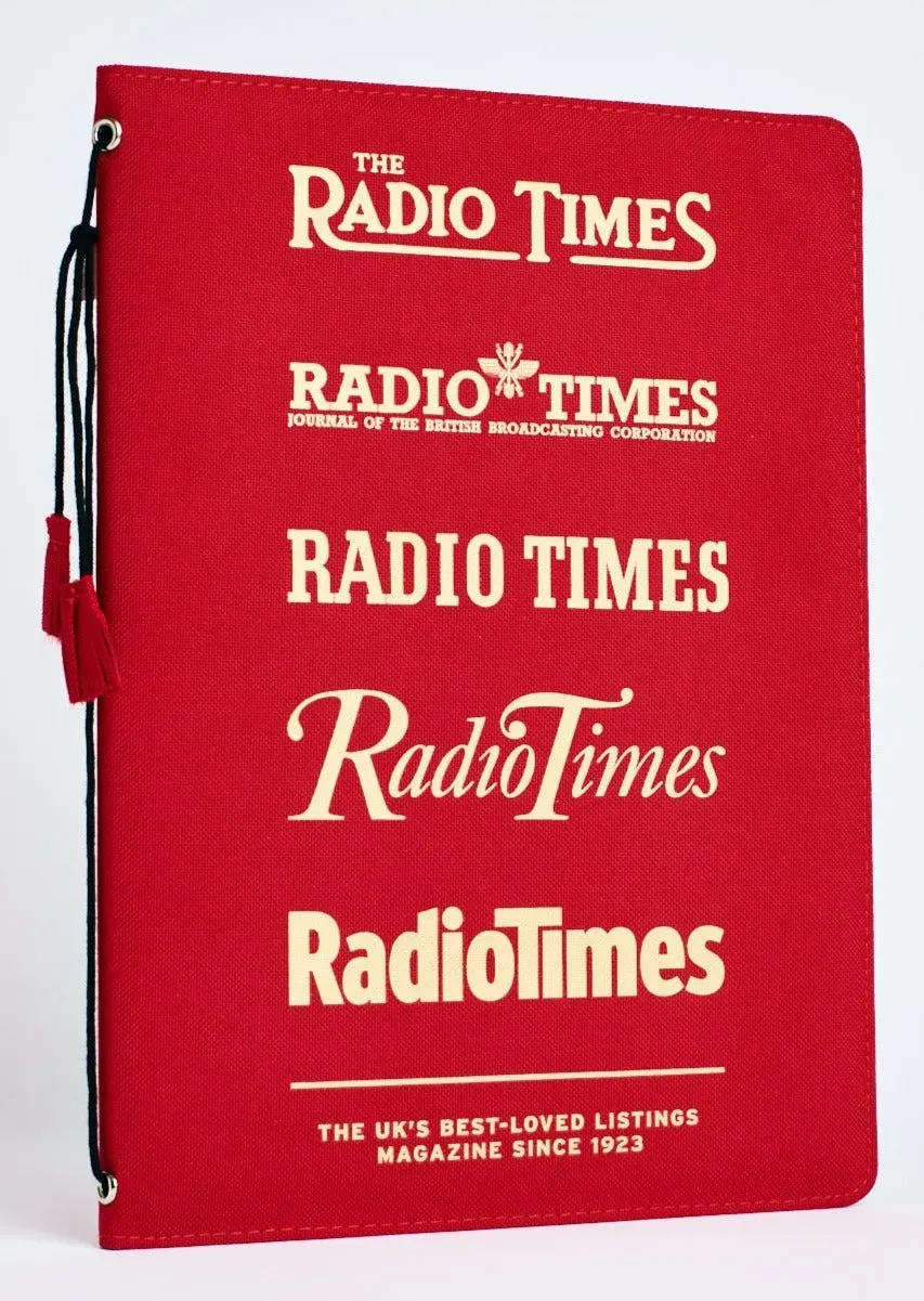 RadioTimes Fabric Cover stoffomslag rød