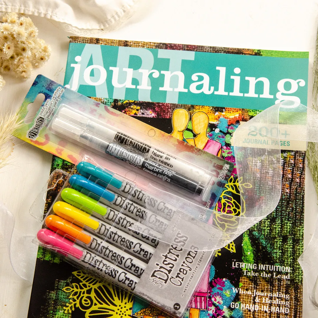 Stampington On the Brighter Side Art Journaling sett vaar 2024