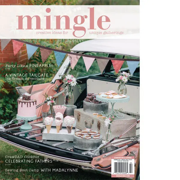 Stampington Mingle Summer 2016 blad festnummer