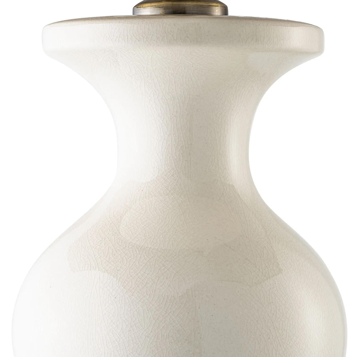 Eichholtz Mabel bordlampe hvit keramikk