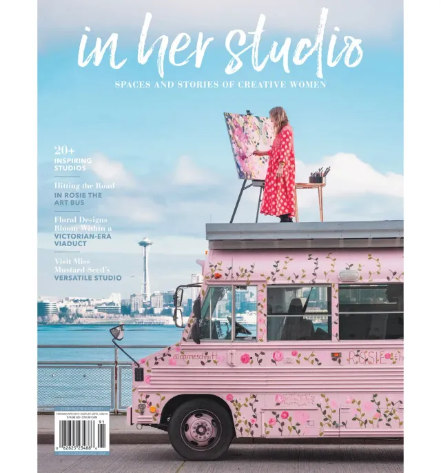 Stampington In Her Studio blad vår 2019 digital utgave