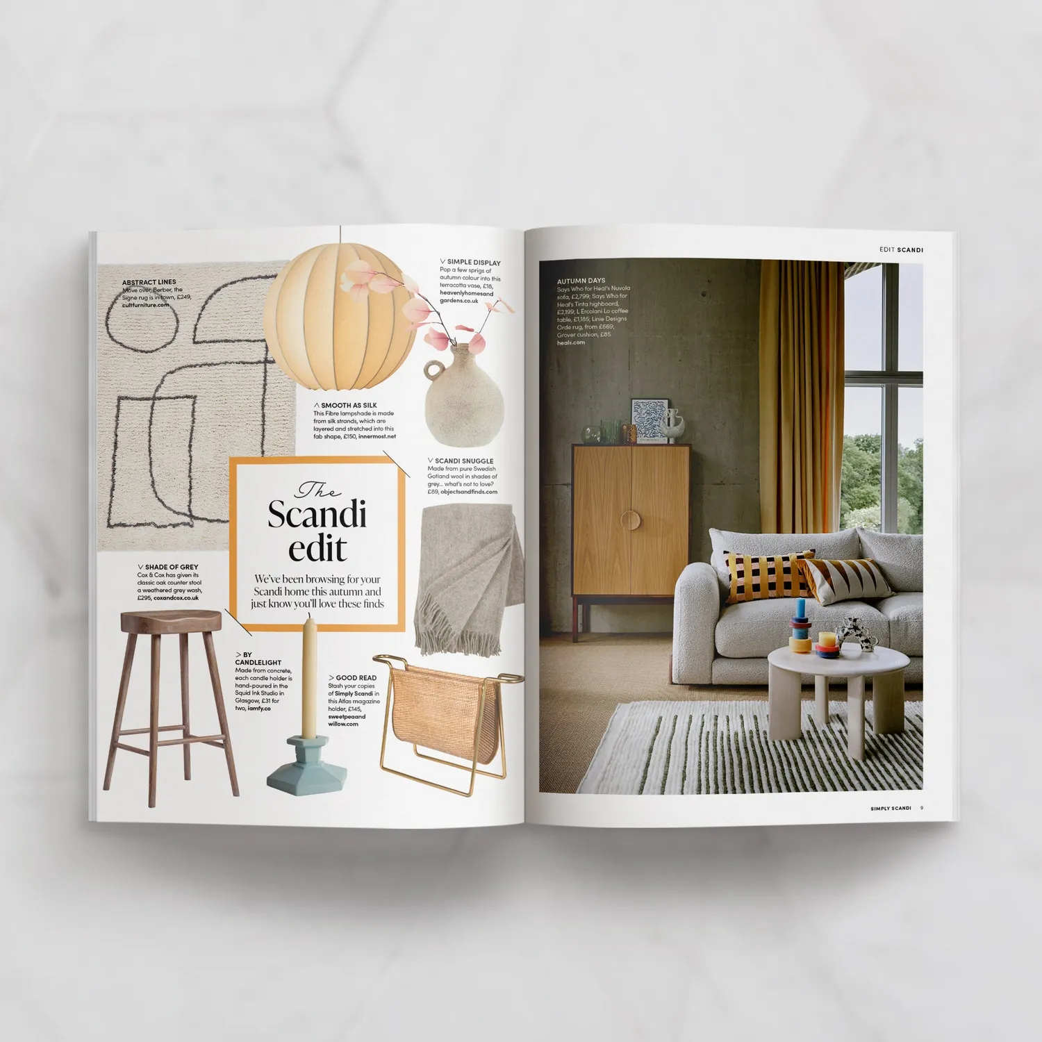 Simply Scandi Vol 7 Autumn 2022 blad høstnummer