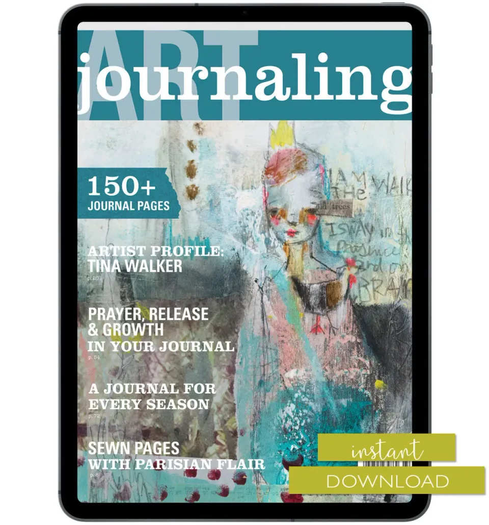 Stampington Art Journaling Winter 2016 blad PDF-nedlasting
