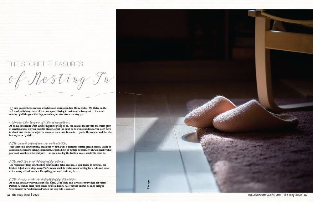 Stampington The Cozy Issue Volume 8 blad enkeltutgave hygge