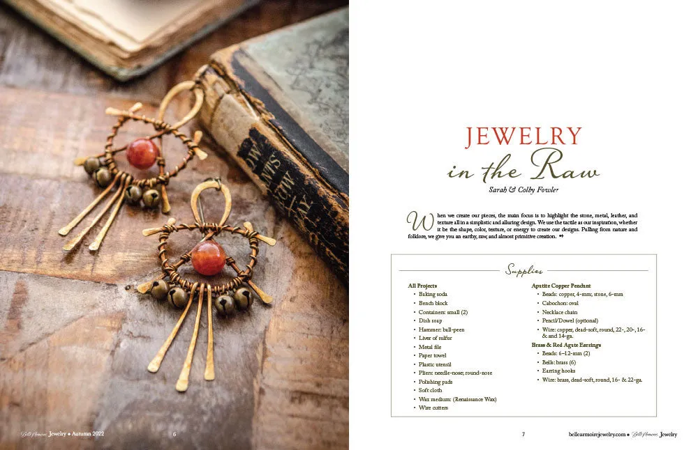 Stampington Belle Armoire Jewelry Autumn 2022 blad 144 sider