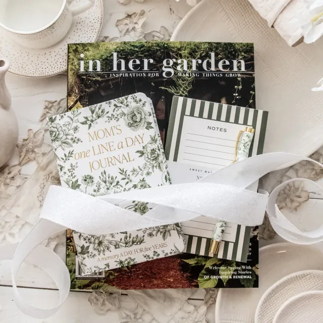 In Her Garden Spring 2026 gavepakke hage journal penn