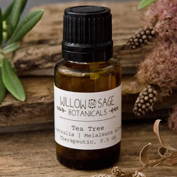 Willow and Sage Botanicals Tea Tree eterisk olje 0,5 oz