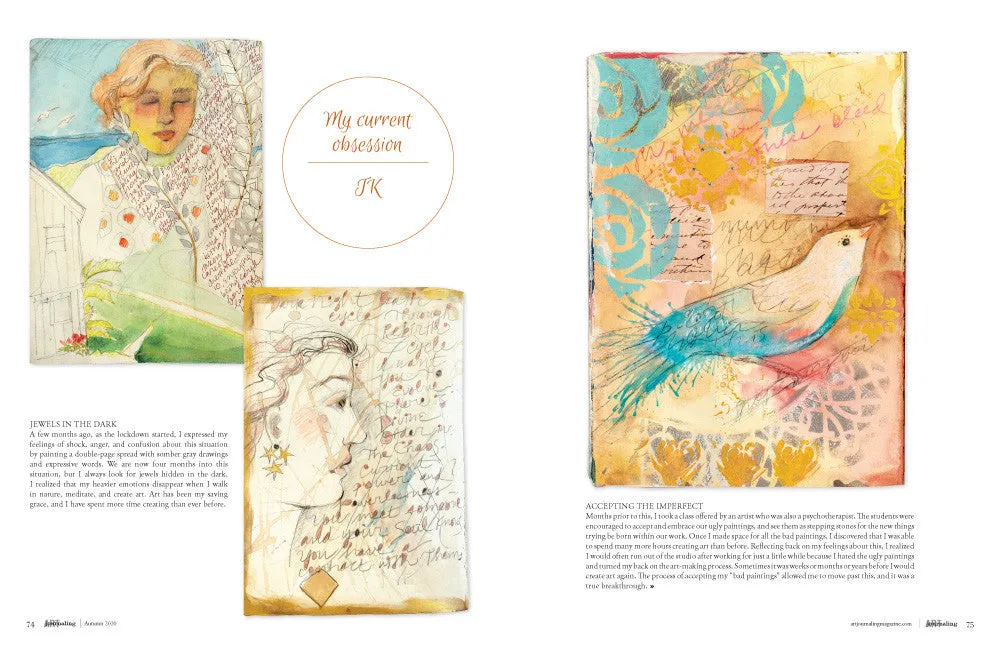 Stampington Art Journaling Autumn 2020 blad PDF