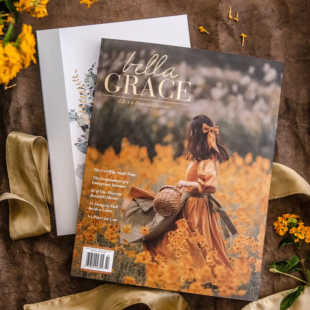 Stampington Bella Grace Sunrise Bundle blad + notatbok