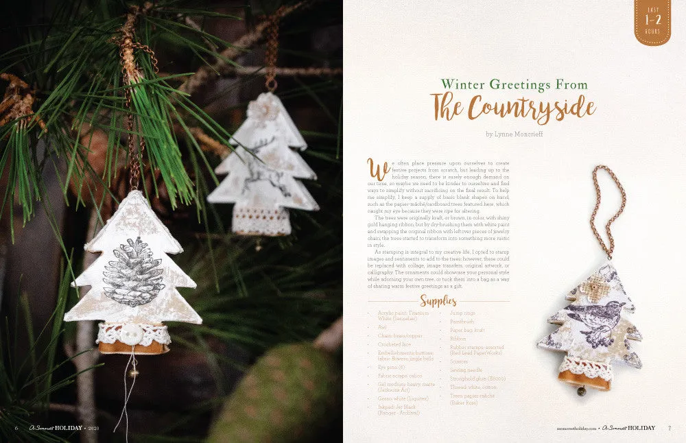 A Somerset Holiday Volume 14 digitalt blad jul