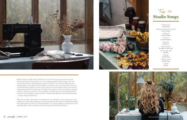 Stampington In Her Studio Spring 2020 blad PDF-nedlasting studio