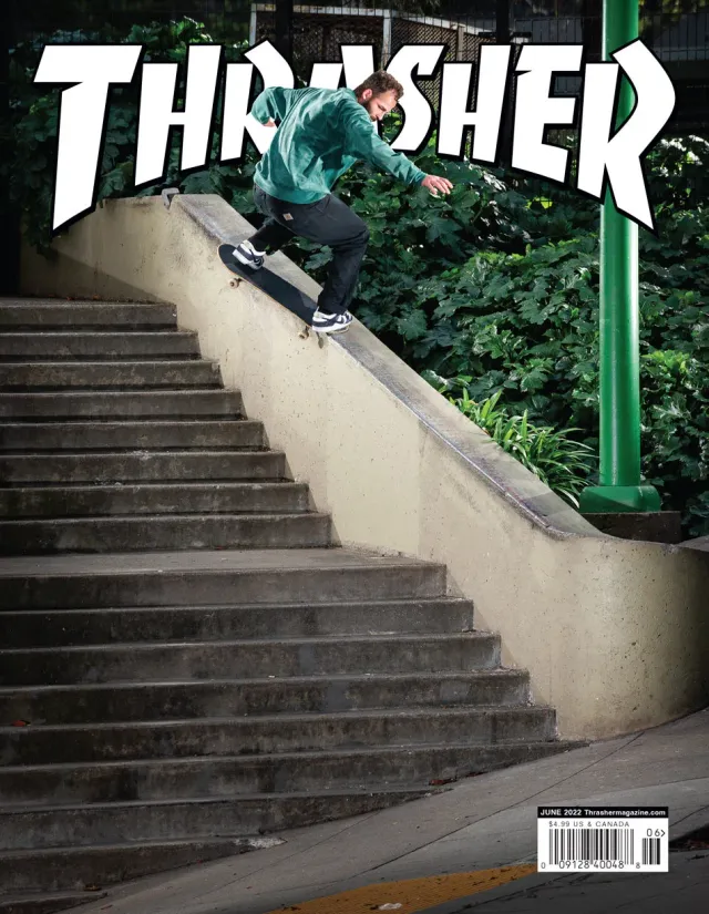 Thrasher Magazine juni 2022 blad 240 sider