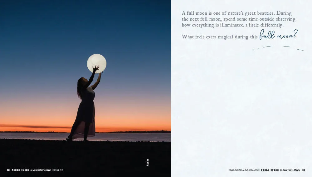 Stampington Field Guide Everyday Magic nr 13 skriveblad