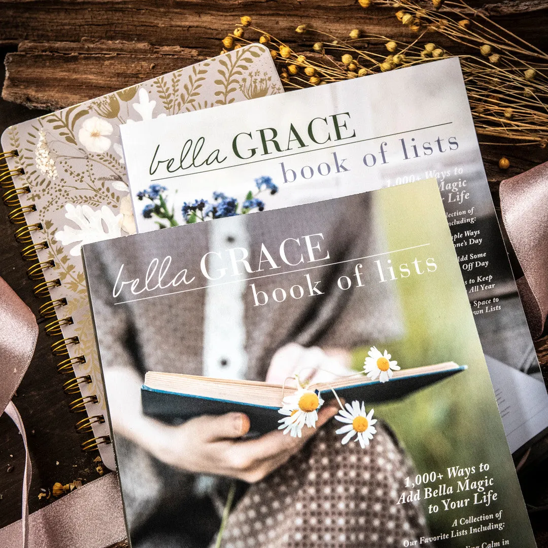 Stampington Bella Grace List Maker Bundle bladsamling lister