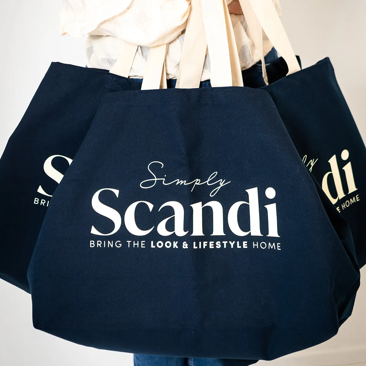 Simply Scandi 4 nummer gaveabonnement + tote bag