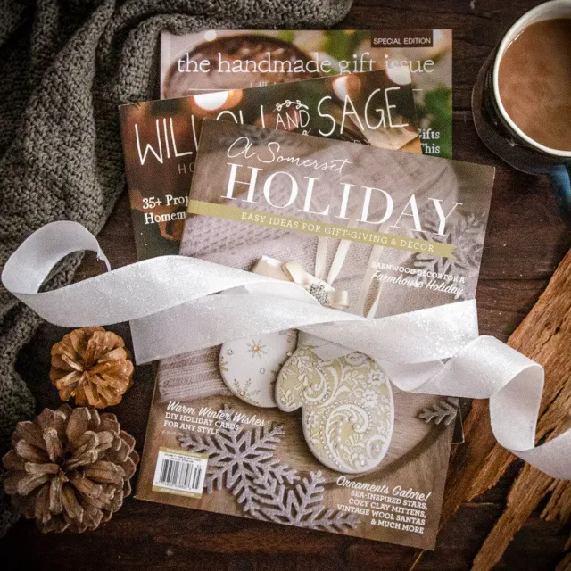 Stampington Homemade Holiday Gift Bundle bladpakke 3 blader