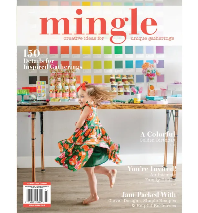 Stampington Mingle Winter 2024 blad 144 sider fest