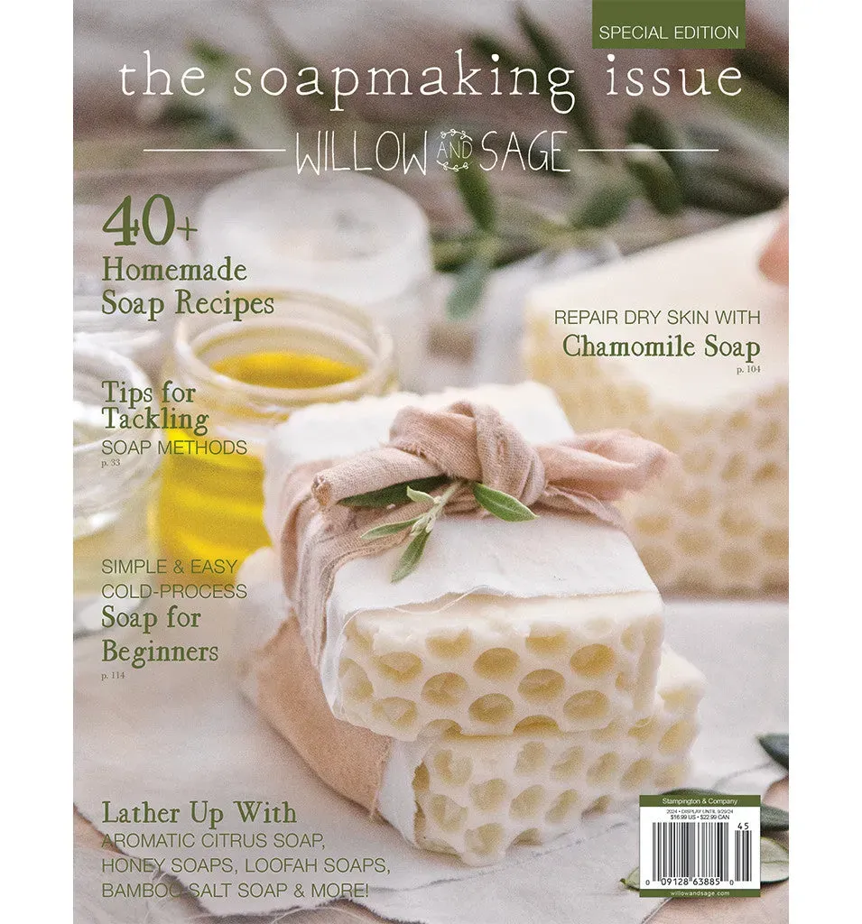 Stampington Willow and Sage Soapmaking Vol 1 blad såpelaging