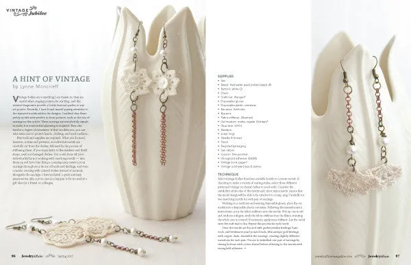 Stampington Jewelry Affaire Spring 2017 blad PDF-nedlasting