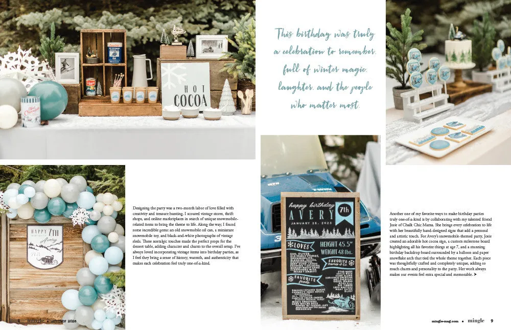 Stampington Mingle Autumn 2025 blad enkeltutgave – selskap