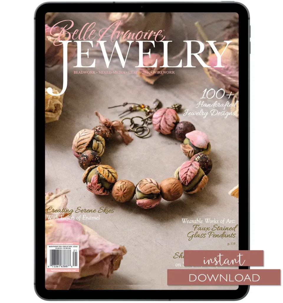 Stampington Belle Armoire Jewelry Spring 2022 blad PDF smykker